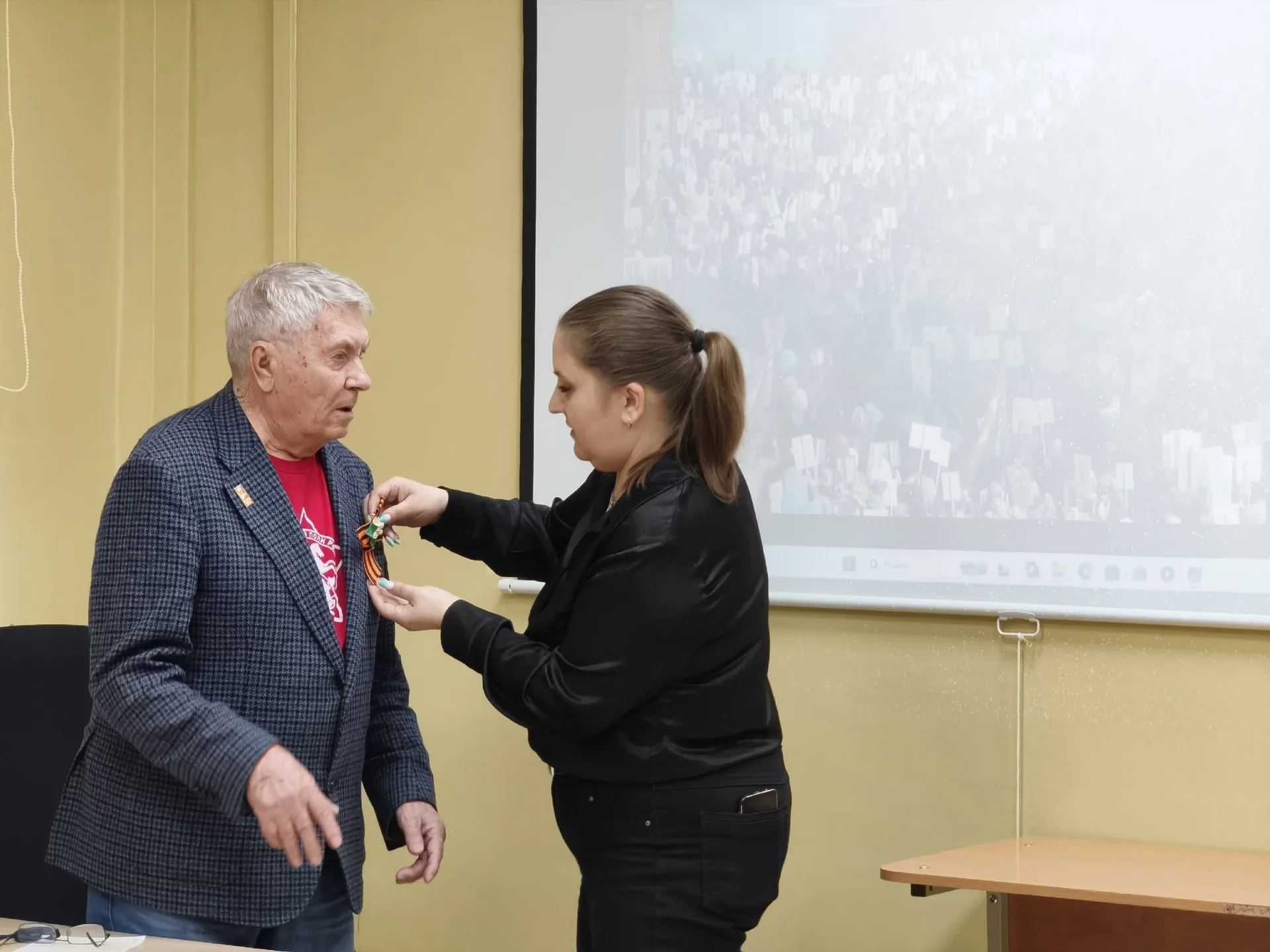 Встреча с автором идеи «Бессмертного полка» Геннадием Ивановым